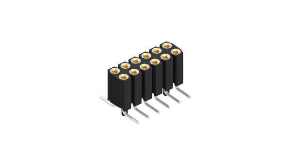 Fischer Elektronik Buchsenleiste (Präzision) Anzahl Reihen: 2 10026097 10St.