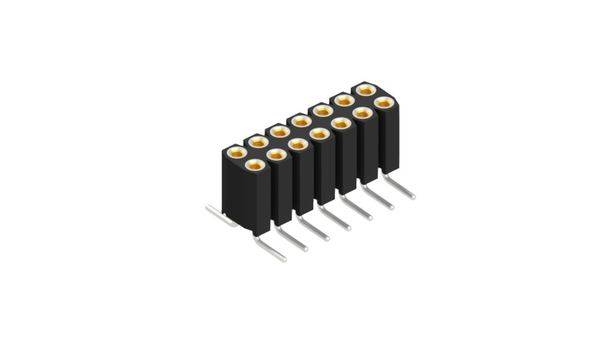 Fischer Elektronik Buchsenleiste (Präzision) Anzahl Reihen: 2 10026101 10St.