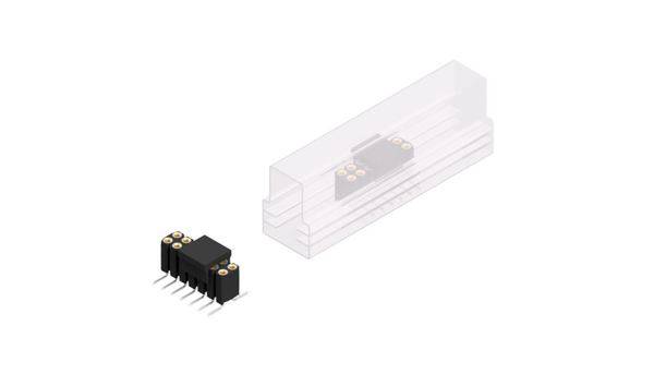 Fischer Elektronik Buchsenleiste (Präzision) Anzahl Reihen: 2 10026102 10St.
