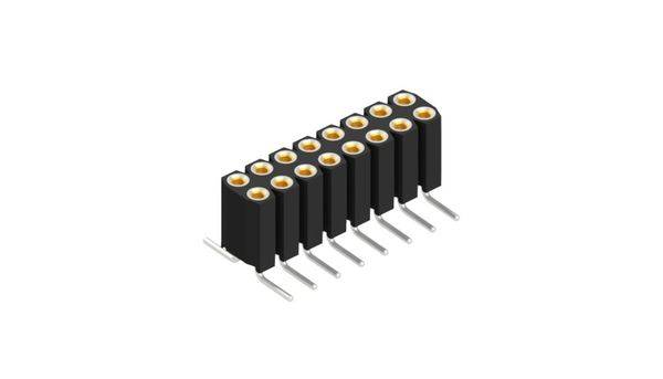 Fischer Elektronik Buchsenleiste (Präzision) Anzahl Reihen: 2 10026107 10St.