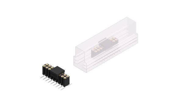 Fischer Elektronik Buchsenleiste (Präzision) Anzahl Reihen: 2 BL16SMD11318BSM 10St.