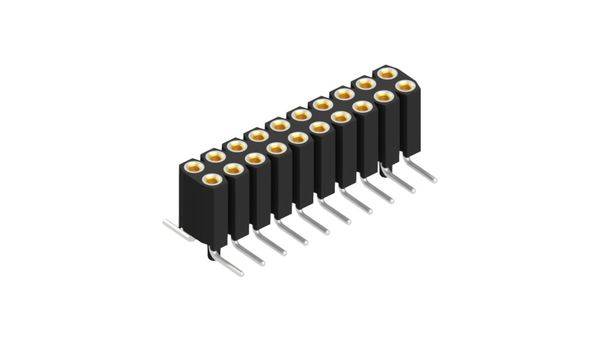 Fischer Elektronik Buchsenleiste (Präzision) Anzahl Reihen: 2 10026114 10St.