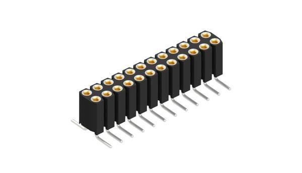 Fischer Elektronik Buchsenleiste (Präzision) Anzahl Reihen: 2 10026118 10St.