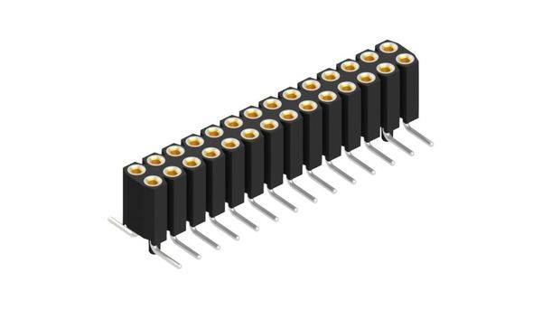 Fischer Elektronik Buchsenleiste (Präzision) Anzahl Reihen: 2 10026128 10St.