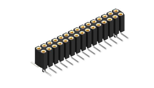 Fischer Elektronik Buchsenleiste (Präzision) Anzahl Reihen: 2 10026134 10St.