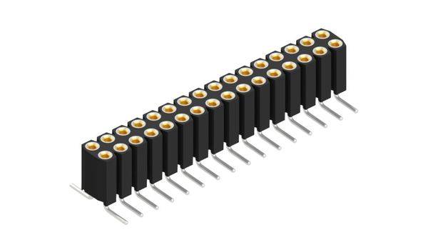 Fischer Elektronik Buchsenleiste (Präzision) Anzahl Reihen: 2 10026138 10St.