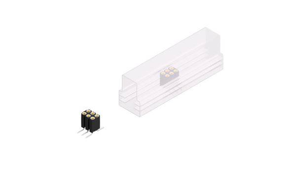 Fischer Elektronik Buchsenleiste (Präzision) Anzahl Reihen: 2 BL16SMD1136SM 10St.