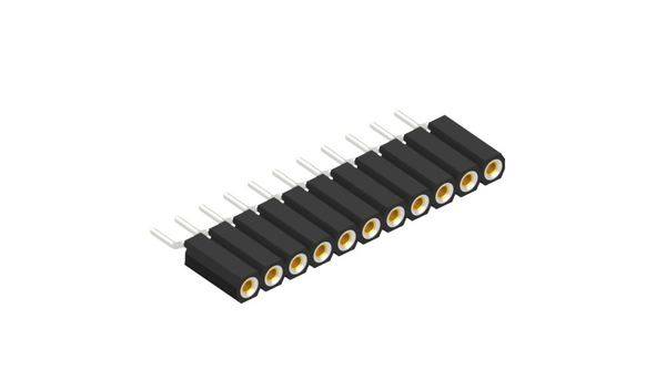 Fischer Elektronik Buchsenleiste (Präzision) Anzahl Reihen: 1 10136970 10St.