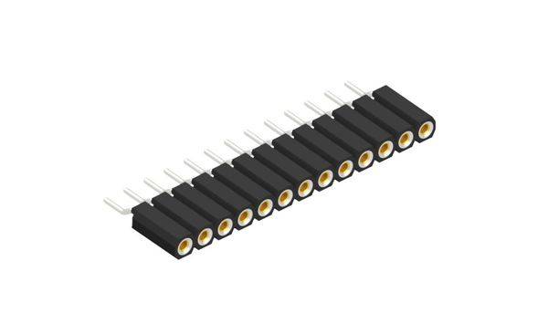 Fischer Elektronik Buchsenleiste (Präzision) Anzahl Reihen: 1 10026174 10St.