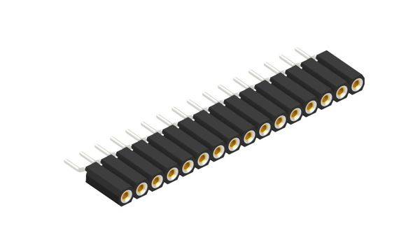 Fischer Elektronik Buchsenleiste (Präzision) Anzahl Reihen: 1 10026176 10St.
