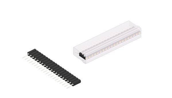 Fischer Elektronik Buchsenleiste (Präzision) Anzahl Reihen: 1 10026179 10St.
