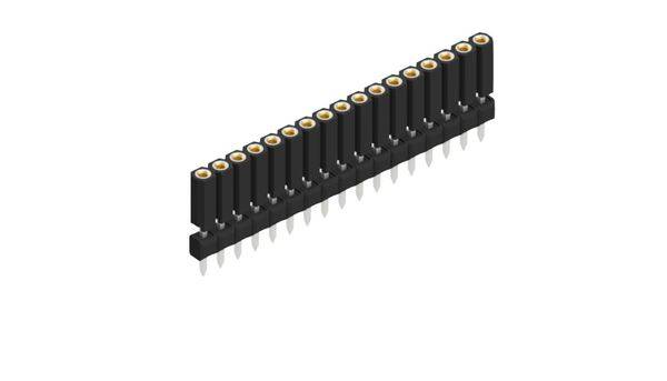 Fischer Elektronik Buchsenleiste (Präzision) Anzahl Reihen: 1 10026196 10St.