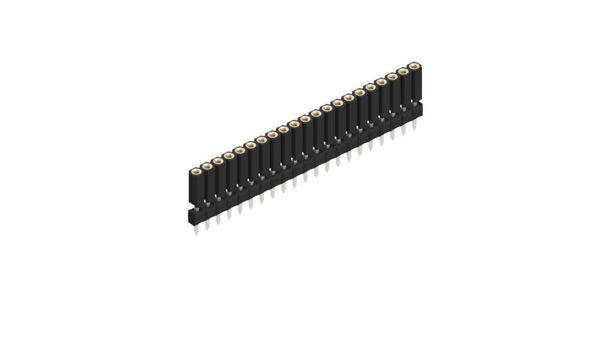 Fischer Elektronik Buchsenleiste (Präzision) Anzahl Reihen: 1 10026200 10St.
