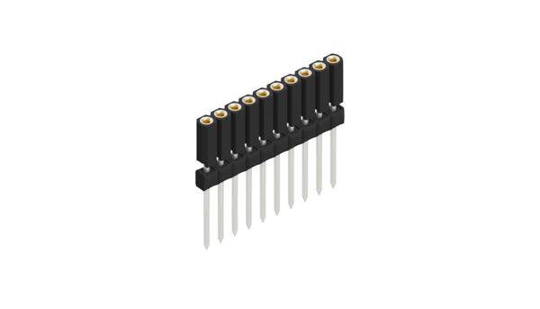 Fischer Elektronik Buchsenleiste (Präzision) Anzahl Reihen: 1 10026225 10St.