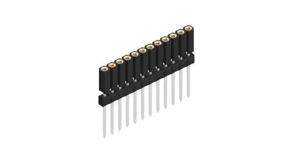 Fischer Elektronik Buchsenleiste (Präzision) Anzahl Reihen: 1 10026227 10St.