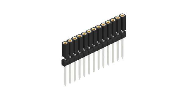Fischer Elektronik Buchsenleiste (Präzision) Anzahl Reihen: 1 10026228 10St.