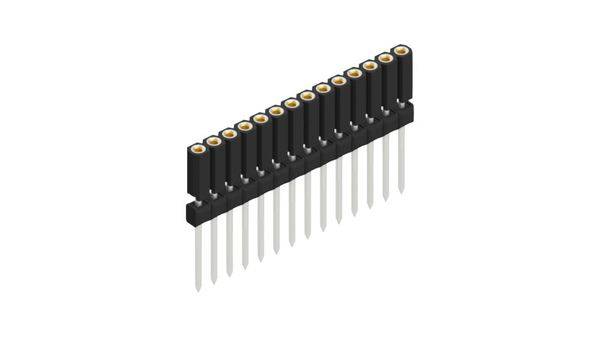 Fischer Elektronik Buchsenleiste (Präzision) Anzahl Reihen: 1 10026229 10St.