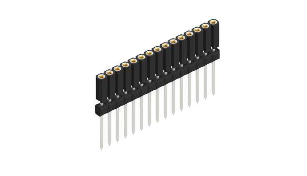 Fischer Elektronik Buchsenleiste (Präzision) Anzahl Reihen: 1 10026230 10St.