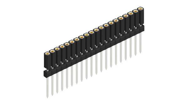 Fischer Elektronik Buchsenleiste (Präzision) Anzahl Reihen: 1 10026235 10St.