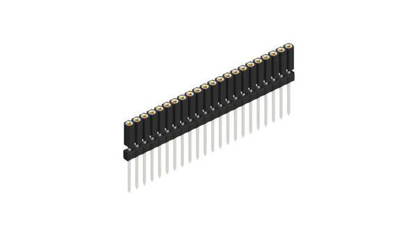 Fischer Elektronik Buchsenleiste (Präzision) Anzahl Reihen: 1 10026237 10St.