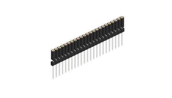 Fischer Elektronik Buchsenleiste (Präzision) Anzahl Reihen: 1 10026238 10St.