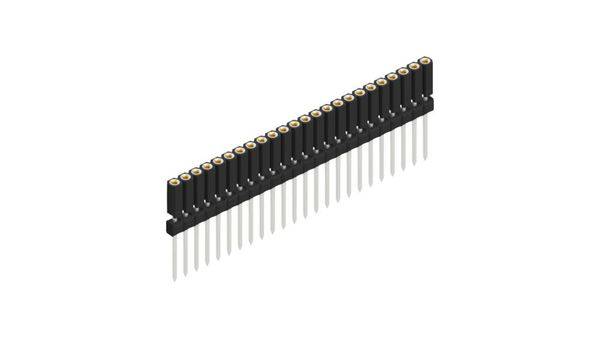 Fischer Elektronik Buchsenleiste (Präzision) Anzahl Reihen: 1 10026239 10St.