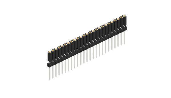 Fischer Elektronik Buchsenleiste (Präzision) Anzahl Reihen: 1 10026240 10St.