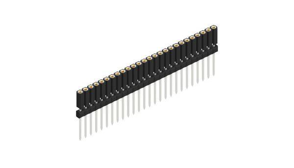 Fischer Elektronik Buchsenleiste (Präzision) Anzahl Reihen: 1 10026241 10St.