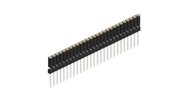 Fischer Elektronik Buchsenleiste (Präzision) Anzahl Reihen: 1 10026242 10St.