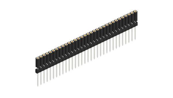 Fischer Elektronik Buchsenleiste (Präzision) Anzahl Reihen: 1 10026247 10St.