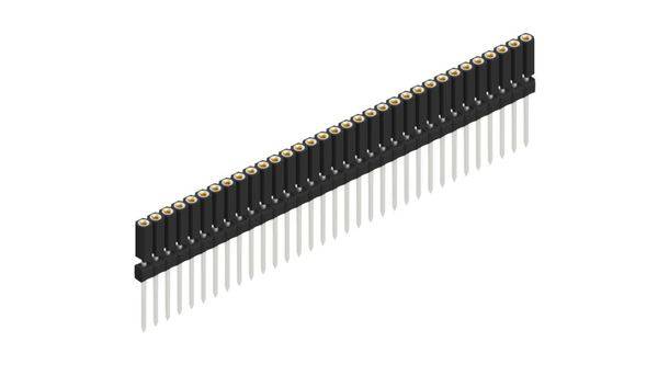Fischer Elektronik Buchsenleiste (Präzision) Anzahl Reihen: 1 10026248 10St.