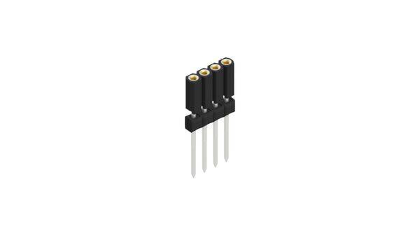 Fischer Elektronik Buchsenleiste (Präzision) Anzahl Reihen: 1 10026219 10St.