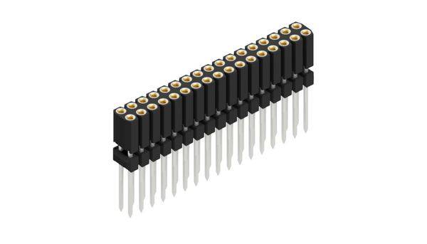 Fischer Elektronik Buchsenleiste (Präzision) Anzahl Reihen: 2 10026269 10St.