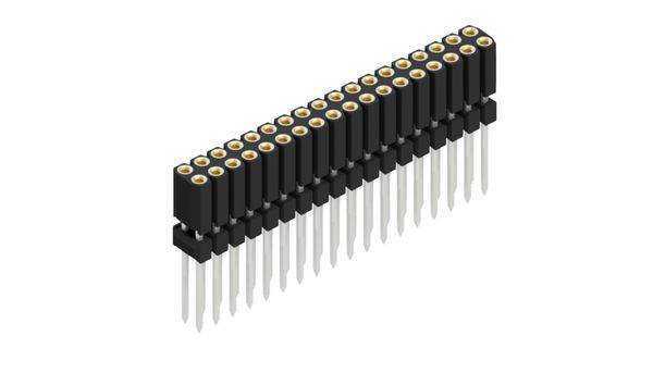 Fischer Elektronik Buchsenleiste (Präzision) Anzahl Reihen: 2 10026270 10St.