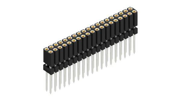 Fischer Elektronik Buchsenleiste (Präzision) Anzahl Reihen: 2 10026271 10St.