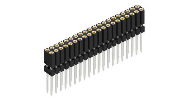 Fischer Elektronik Buchsenleiste (Präzision) Anzahl Reihen: 2 10026272 10St.
