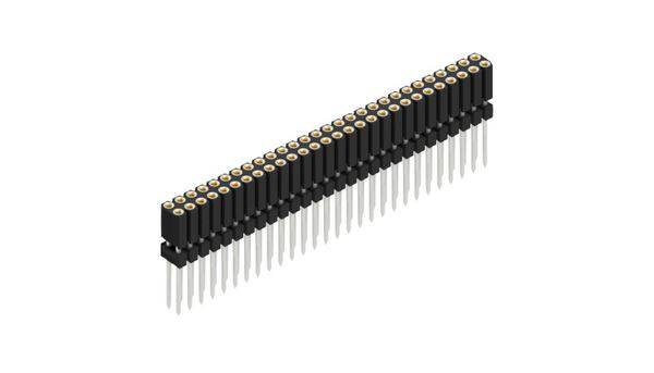 Fischer Elektronik Buchsenleiste (Präzision) Anzahl Reihen: 2 10026280 10St.