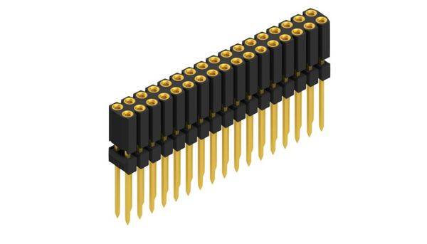 Fischer Elektronik Buchsenleiste (Präzision) Anzahl Reihen: 2 10026305 10St.