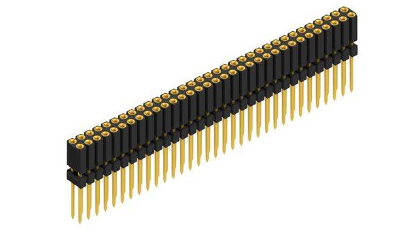 Fischer Elektronik Buchsenleiste (Präzision) Anzahl Reihen: 2 10026321 10St.