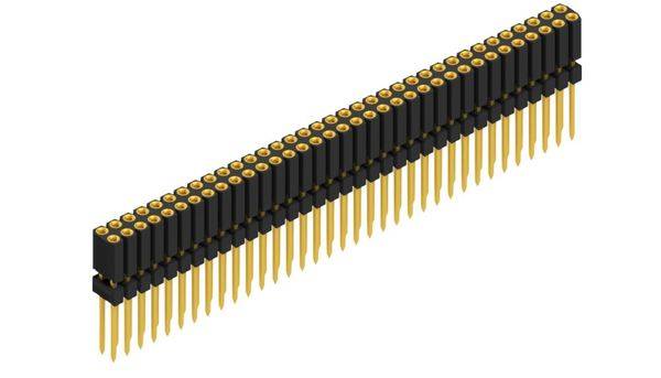 Fischer Elektronik Buchsenleiste (Präzision) Anzahl Reihen: 2 10026323 10St.