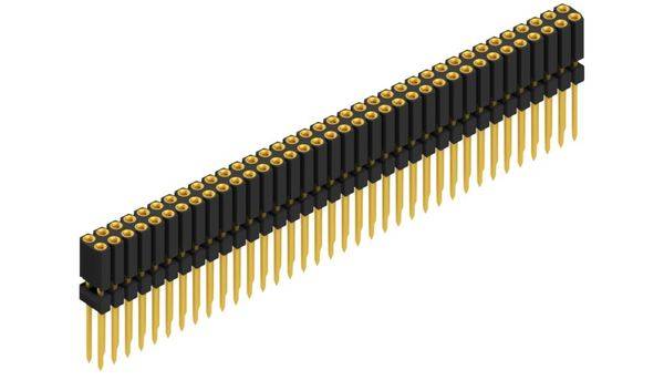 Fischer Elektronik Buchsenleiste (Präzision) Anzahl Reihen: 2 10026324 10St.
