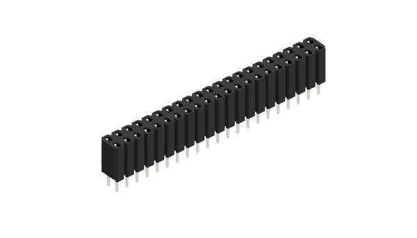 Fischer Elektronik Buchsenleiste (Standard) Anzahl Reihen: 2 10026367 10St.