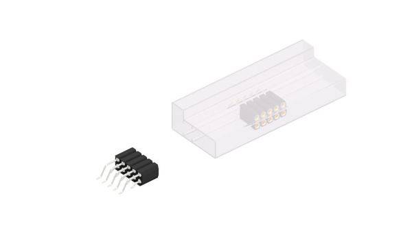 Fischer Elektronik Buchsenleiste (Präzision) Anzahl Reihen: 2 10026404 10St.