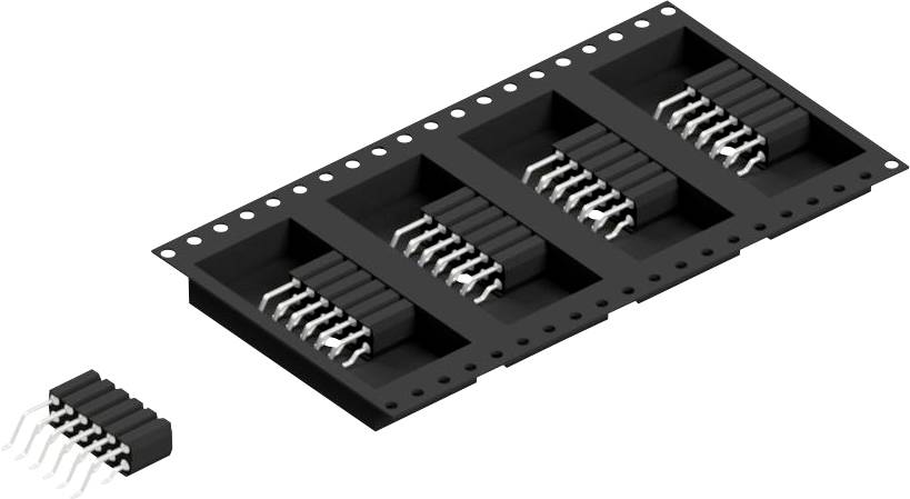 Fischer Elektronik Buchsenleiste (Präzision) Anzahl Reihen: 2 BL20SMD12TR 600St.