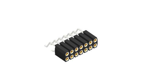 Fischer Elektronik Buchsenleiste (Präzision) Anzahl Reihen: 2 10026407 10St.