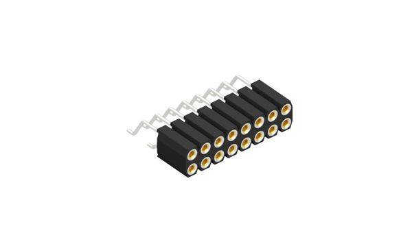Fischer Elektronik Buchsenleiste (Präzision) Anzahl Reihen: 2 10026409 10St.