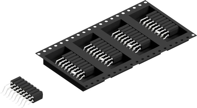 Fischer Elektronik Buchsenleiste (Präzision) Anzahl Reihen: 2 BL20SMD16TR 600St.