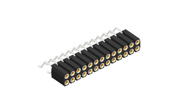 Fischer Elektronik Buchsenleiste (Präzision) Anzahl Reihen: 2 10026416 10St.