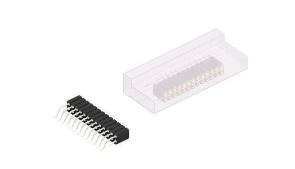 Fischer Elektronik Buchsenleiste (Präzision) Anzahl Reihen: 2 10026417 10St.