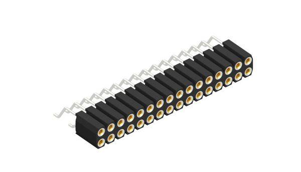 Fischer Elektronik Buchsenleiste (Präzision) Anzahl Reihen: 2 10026420 10St.